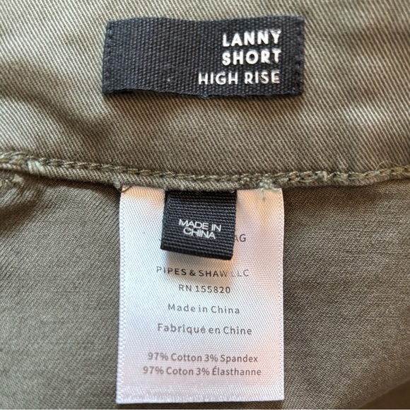 Veronica Beard Lanny Short High Rise Military Inspired Cargo Woman’s Size 32 - Picture 7 of 14